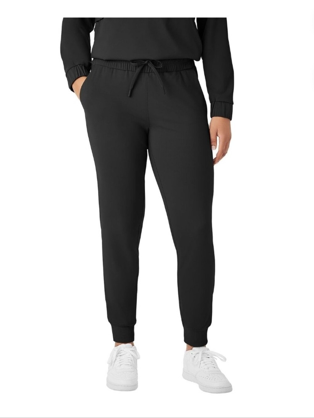 Member's Mark Ladies Travel Jogger in Black Soot, Size XL